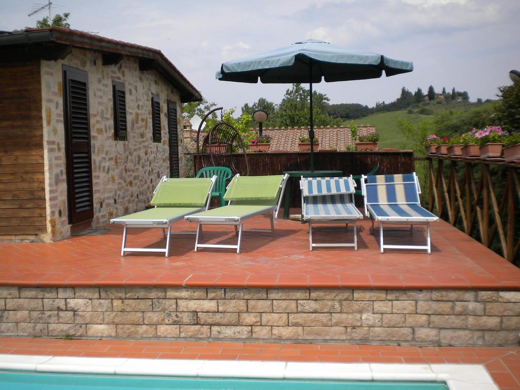 Appartamento Ciocci San Gimignano Bagian luar foto